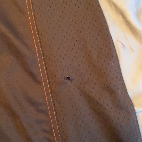 Baker mayfield browns jersey small holes burned in dryer - Picture 4 of 6